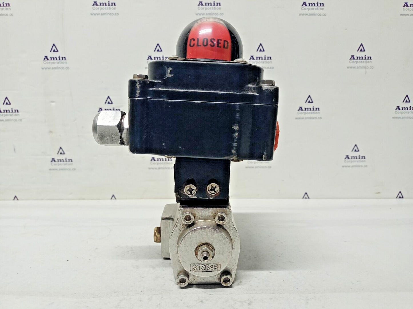 SLT 10-SR-45 Pneumatic Actuator 0.5-1Mpa with APL312N Limit Switch box - TESTED