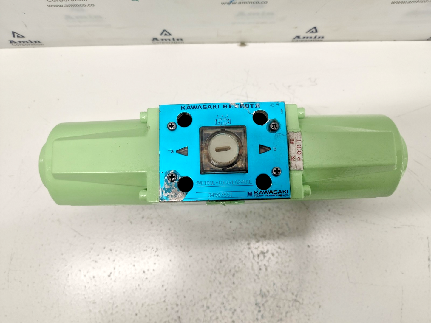 Kawasaki Rexroth 4WE10GL-10L0/LG24NDL Solenoid Valve - NEW