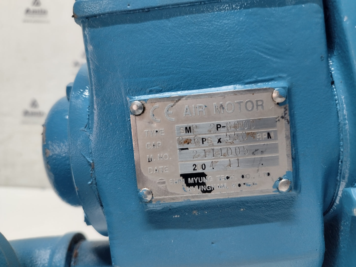 SMP-2P-600D SHINMYUNG AIR MOTOR - Refurbished & Tested