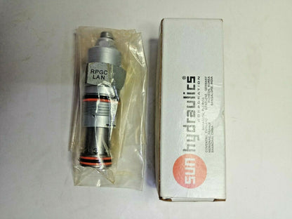 Sun hydraulics RPGC-LAN Pilot operated balanced piston relief valve RPGCLAN -NEW