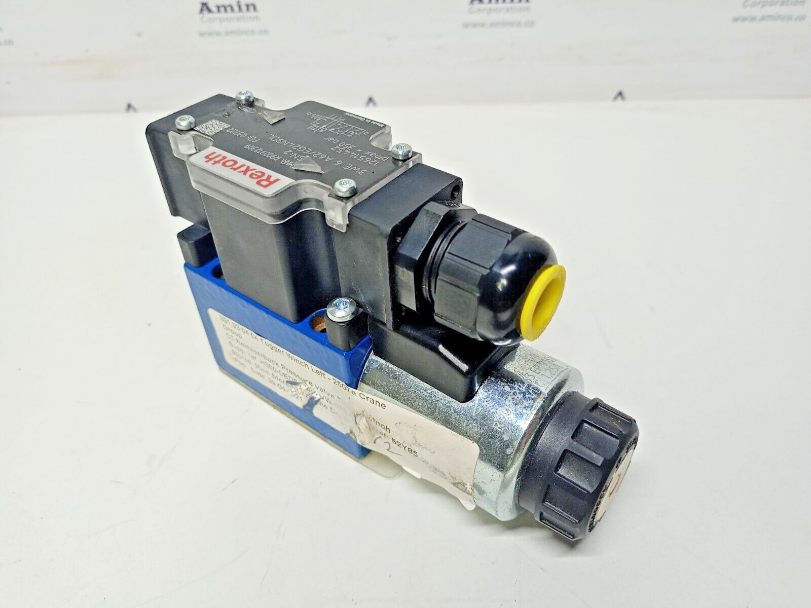 Rexroth R900912309 3WE6A62/EG24N9DL Directional control valve 24VDC - NEW