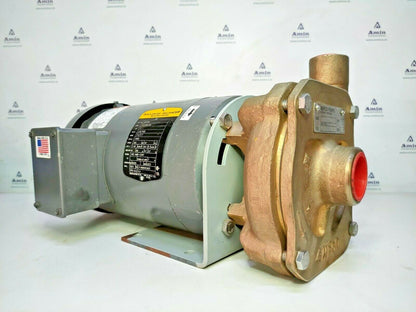 Ampco pumps KC2 1-1/4 X 1 Centrifugal pump with 2 HP Electric motor - NEW