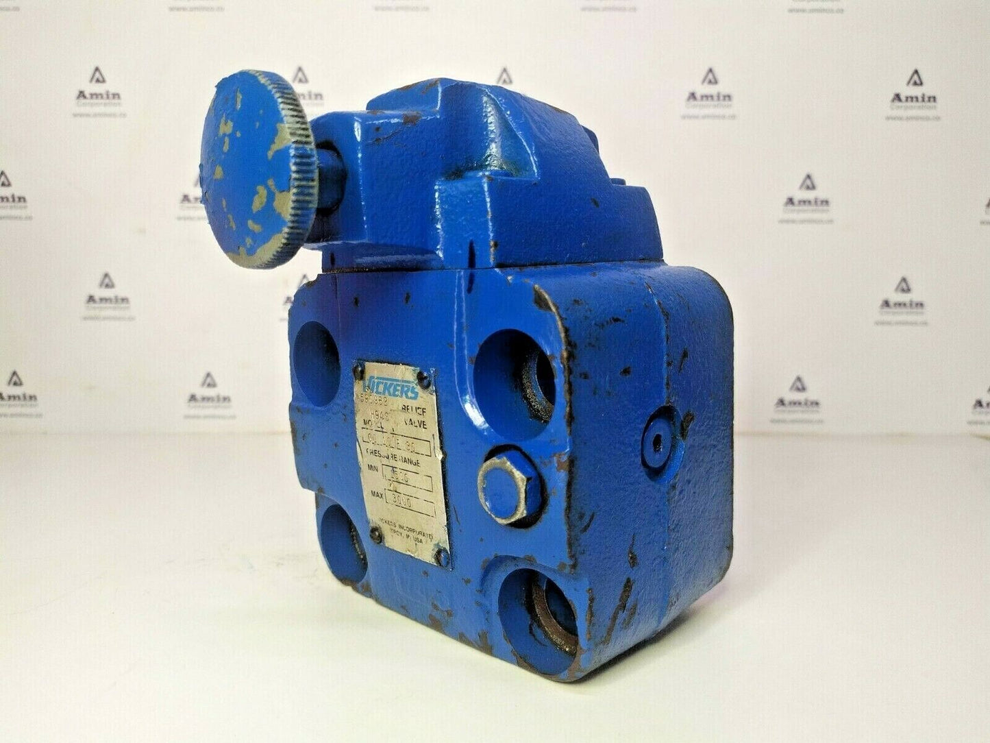 Vickers CG 10 F 30 Pressure relief valve 1500-3000 PSI