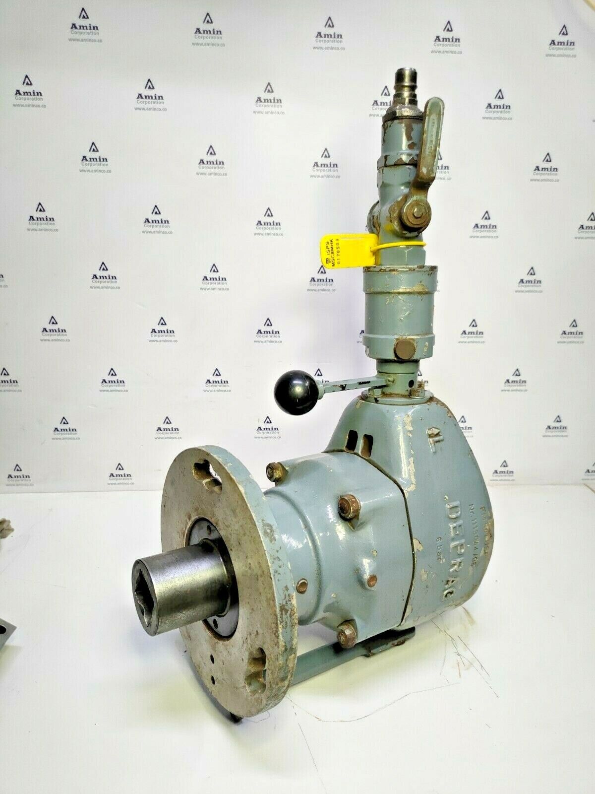 DEPRAG FM 50 LUSP Power line Air motor with hand lever valve - TESTED