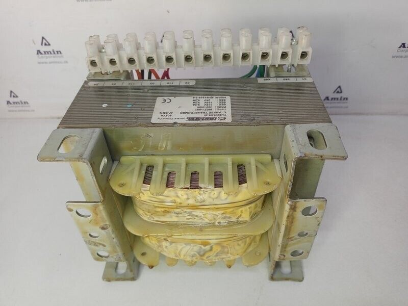 Noratel 66271-901 1-phase transformer 47-63Hz, 805VA - NEW