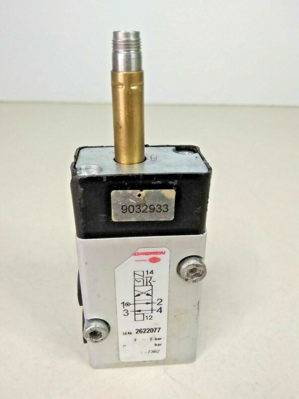 Norgren 2622077 D-Code A7362 Solenoid Valve - NEW SURPLUS