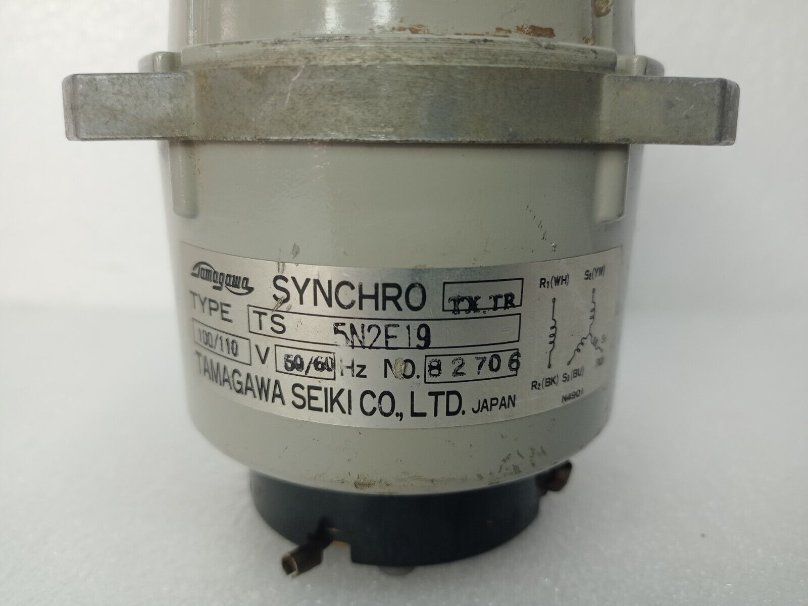 Tamagawa TS5N2E19 Synchro TX.TR Motor 100/110V, 50/60Hz - NEW