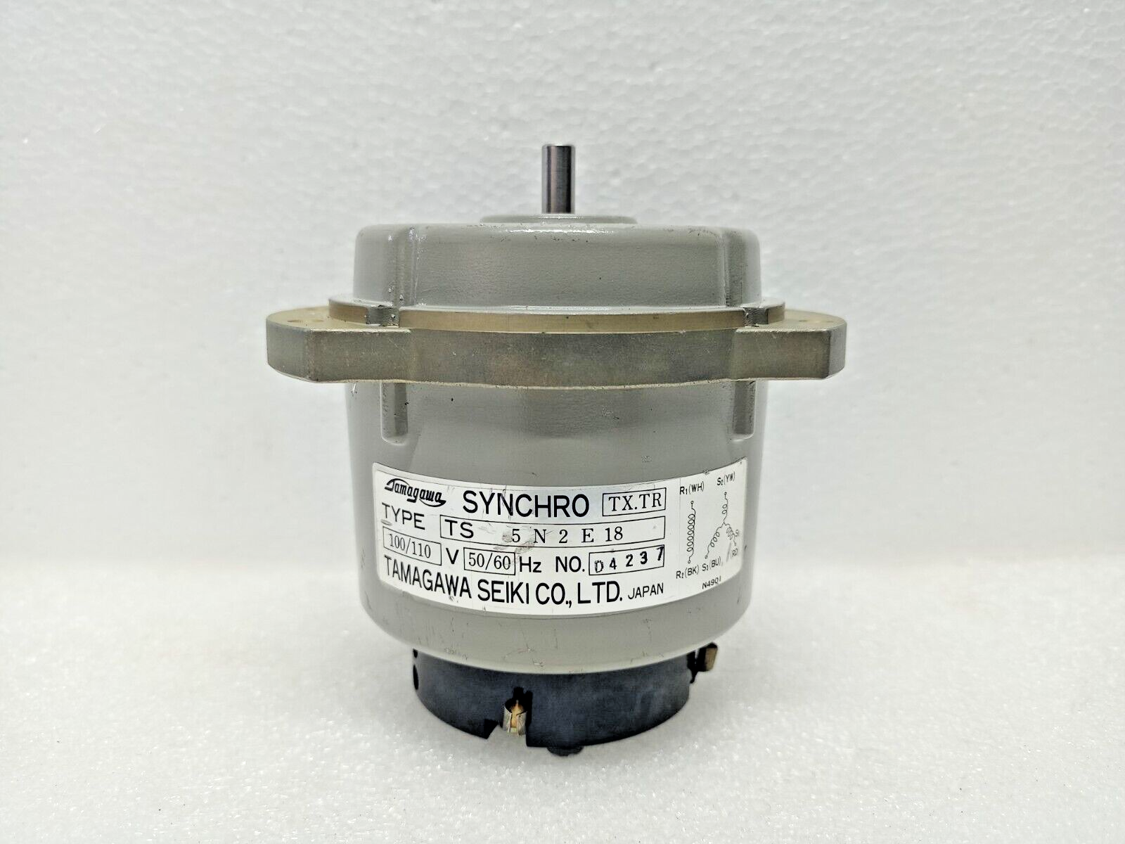 Tamagawa TS5N2E18 Synchro TX.TR Motor 100/110V, 50/60Hz - NEW