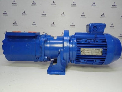 IMO pump ACE 038N3 NVBP Triple screw pump with motor - Pressure Tested