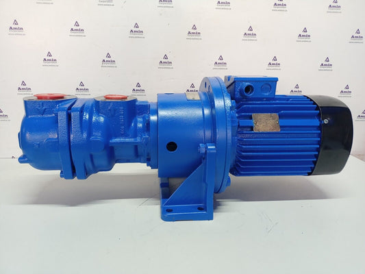 Allweiler S3F80 R42 KV8.5-W1 Triple screw pump with 2.6kw, 1700rpm motor -Tested