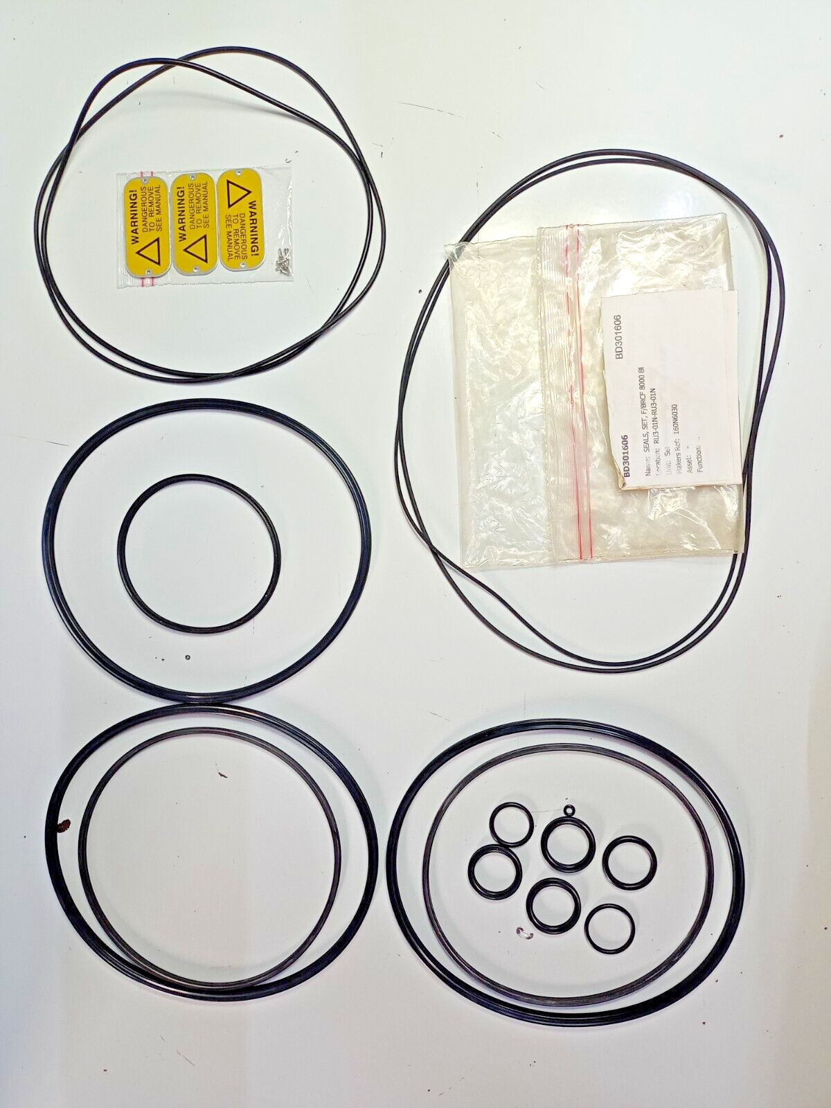 Damcos Seal kit for BRCF 8000 B1 P/N: 160N6030 Seal kit - NEW Free fast shipping