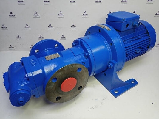 IMO ACG 045K6 NTBP Tripple Screw Pump with 3/3.5KW 50/60hz, 1415/1700rpm motor