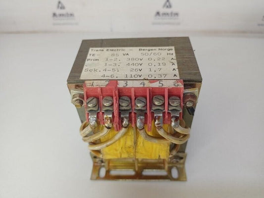 Trans electric 85VA 50/60hz transformer - NEW