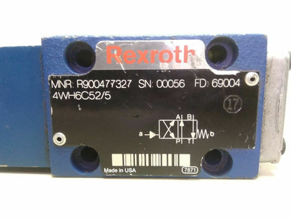 Rexroth 4WH6C52/5 Directional Control valve MNR: R900477327 - NEW