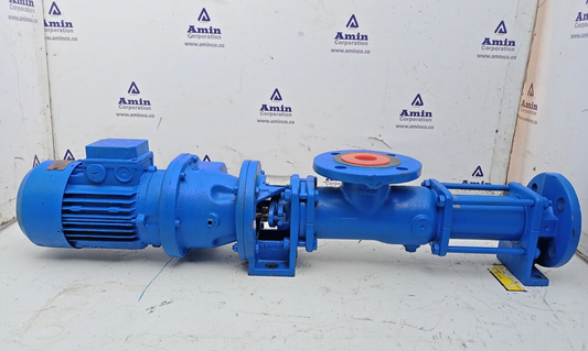 RWO Bremen Type: AEP 4 Single screw pump sludge pump complete