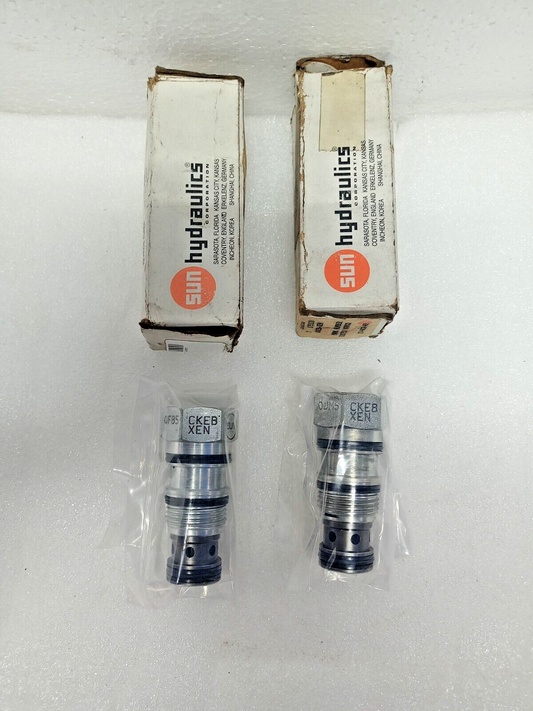 Sun Hydraulics CKEB-XEN Pilot-to-open check valve CKEBXEN - NEW ( Lot of 2pcs)