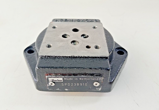 Parker SPD23B910 Subplate for directional control valve