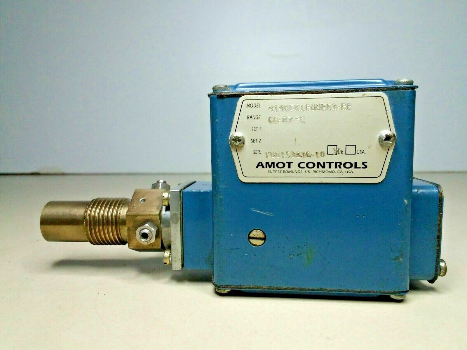 Amot Controls 4140EK1E00EE3-EE Range: 66-87 Deg. C