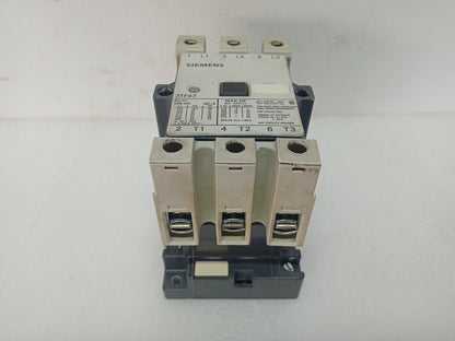 Siemens 3TF47 22-0AL2 Contactor 80A 600V AC