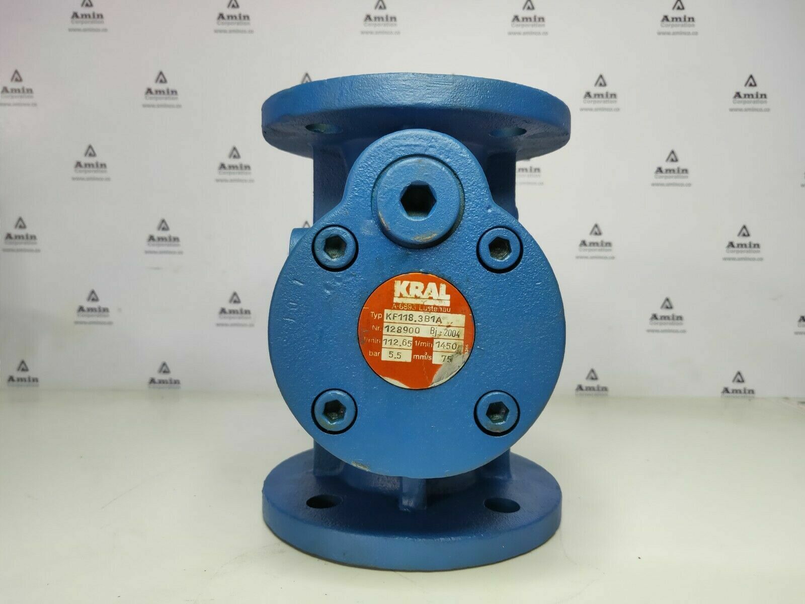 KRAL KF118.3B1A Triple screw pump