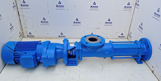 RWO Bremen Type: AEP 6 Single screw pump sludge pump complete