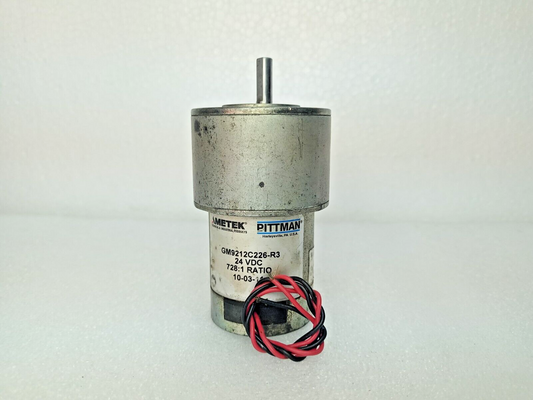 Ametek GM9212C226-R3 gear motor 24VDC, 728:1 ratio