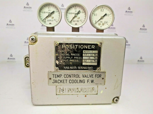 Nakakita NS737S-D Double acting lever type Positioner