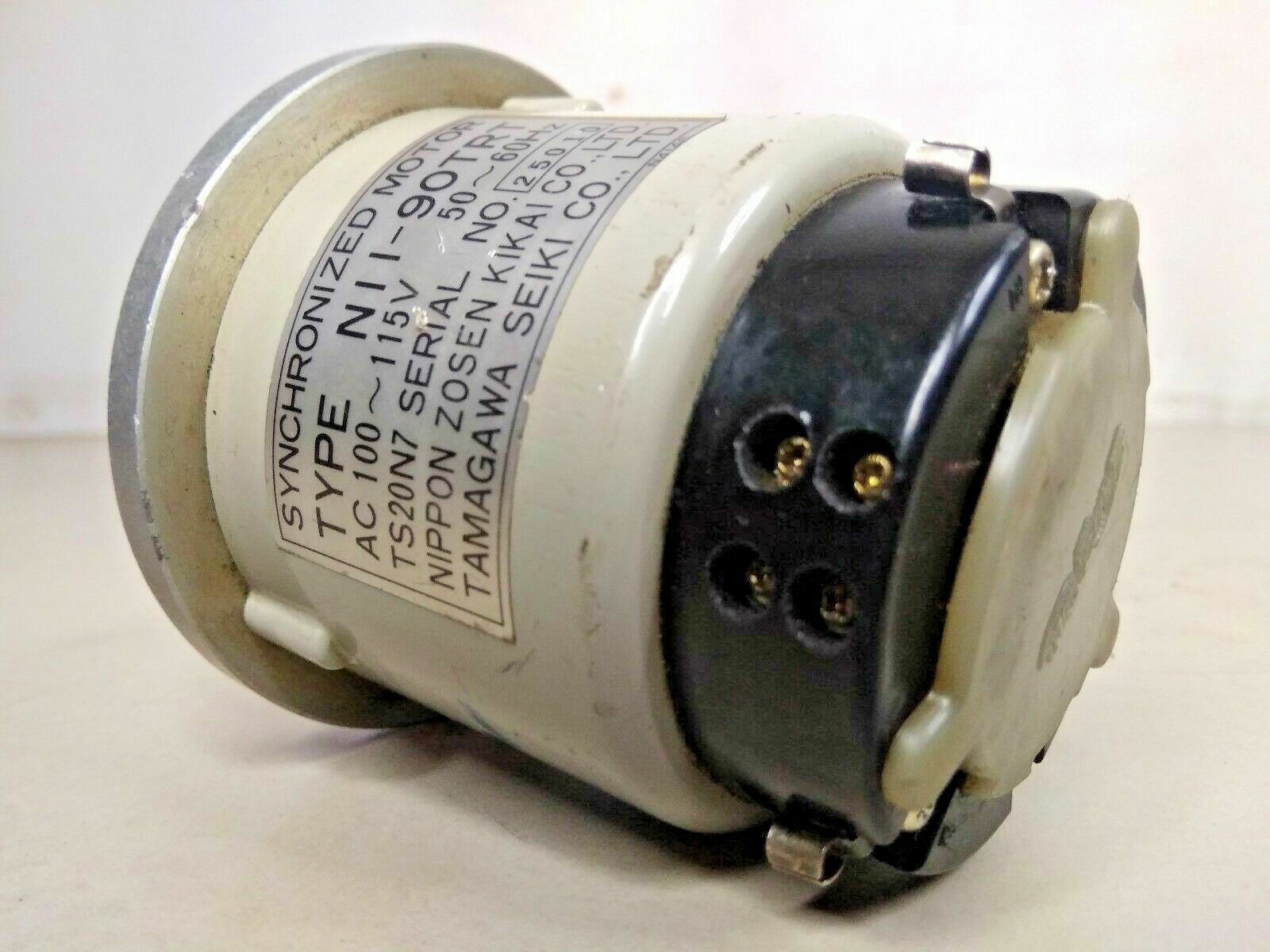 SYNCHRONIZED MOTOR TAMAGAWA N11-90TRT TS20N7 (100/115V 50/60Hz)