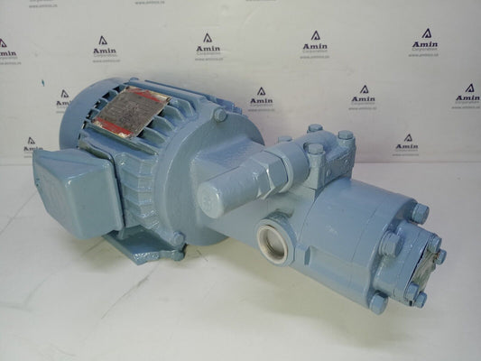 Nippon oil pump TOP-216 HBE with 0.75 kw 1710rpm Electric motor - Refurbished