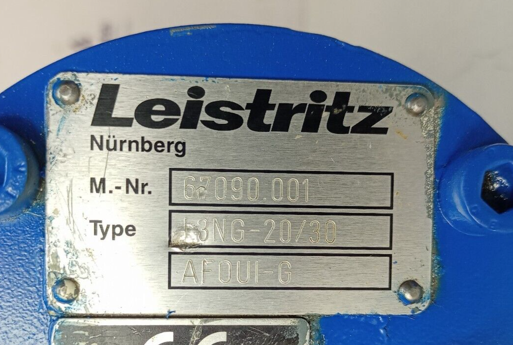 Leistritz L3NG-20/30 Triple screw pump