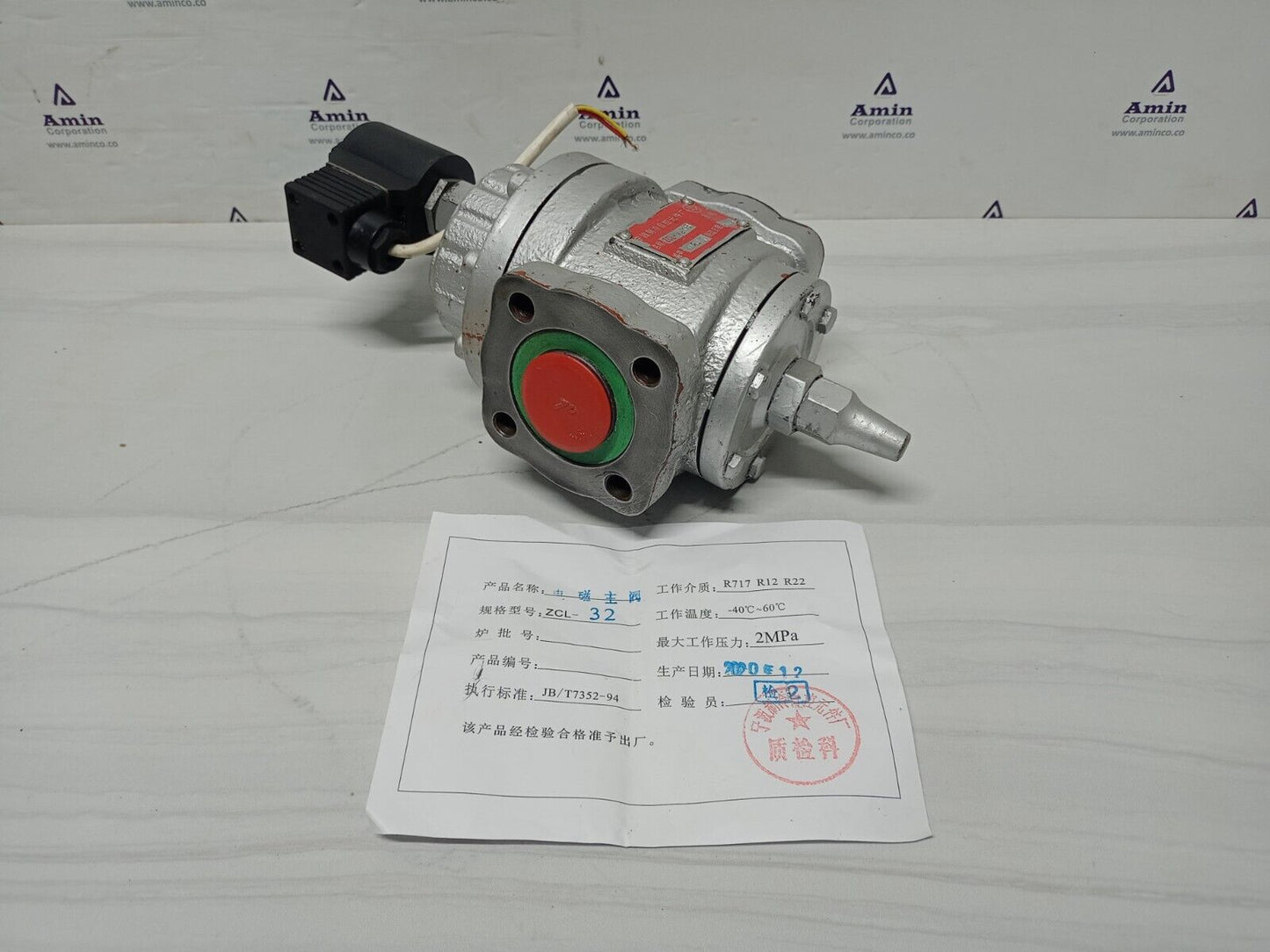 NZ ZCL-32YB Solenoid operated valve - NEW