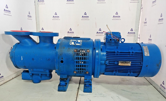 Allweiler SNGF210ER46E8.9-W61 Triple screw pump with 8.7 kw 1680rpm motor - NEW