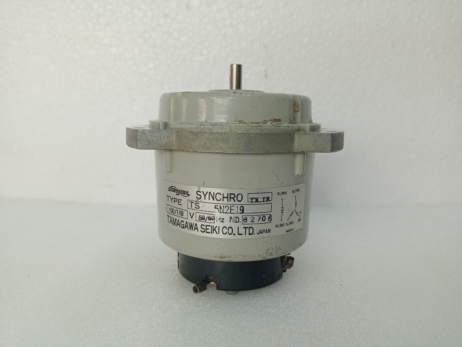 Tamagawa TS5N2E19 Synchro TX.TR Motor 100/110V, 50/60Hz - NEW