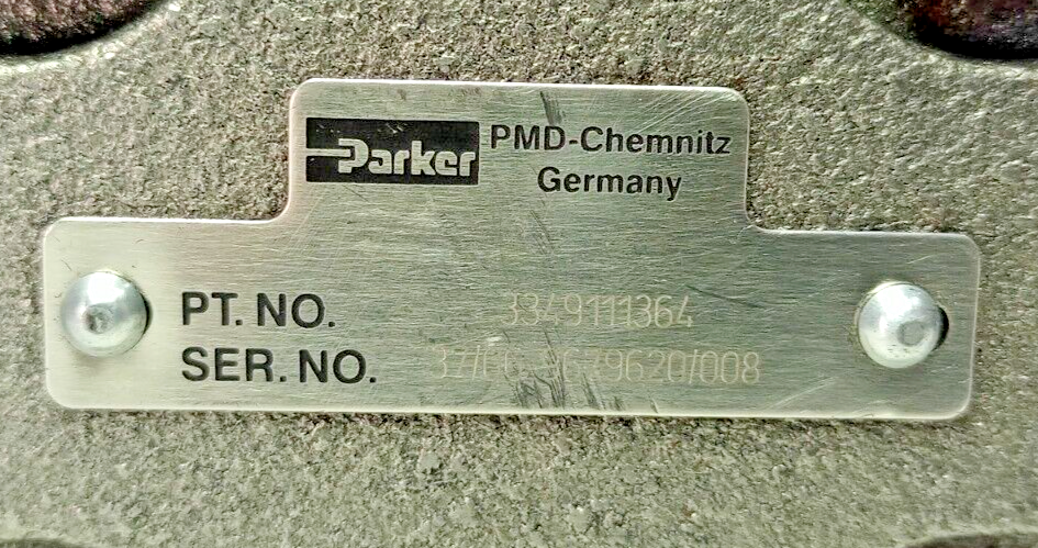 Parker PGP51 1M0270CS2D3NL2L1B1B1 Hydraulic gear pump P/N: 3349111364