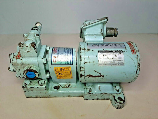 Naniwa pump TLGK-2-6L Rotary gear pump with motor Lubricating/ Fuel transfer