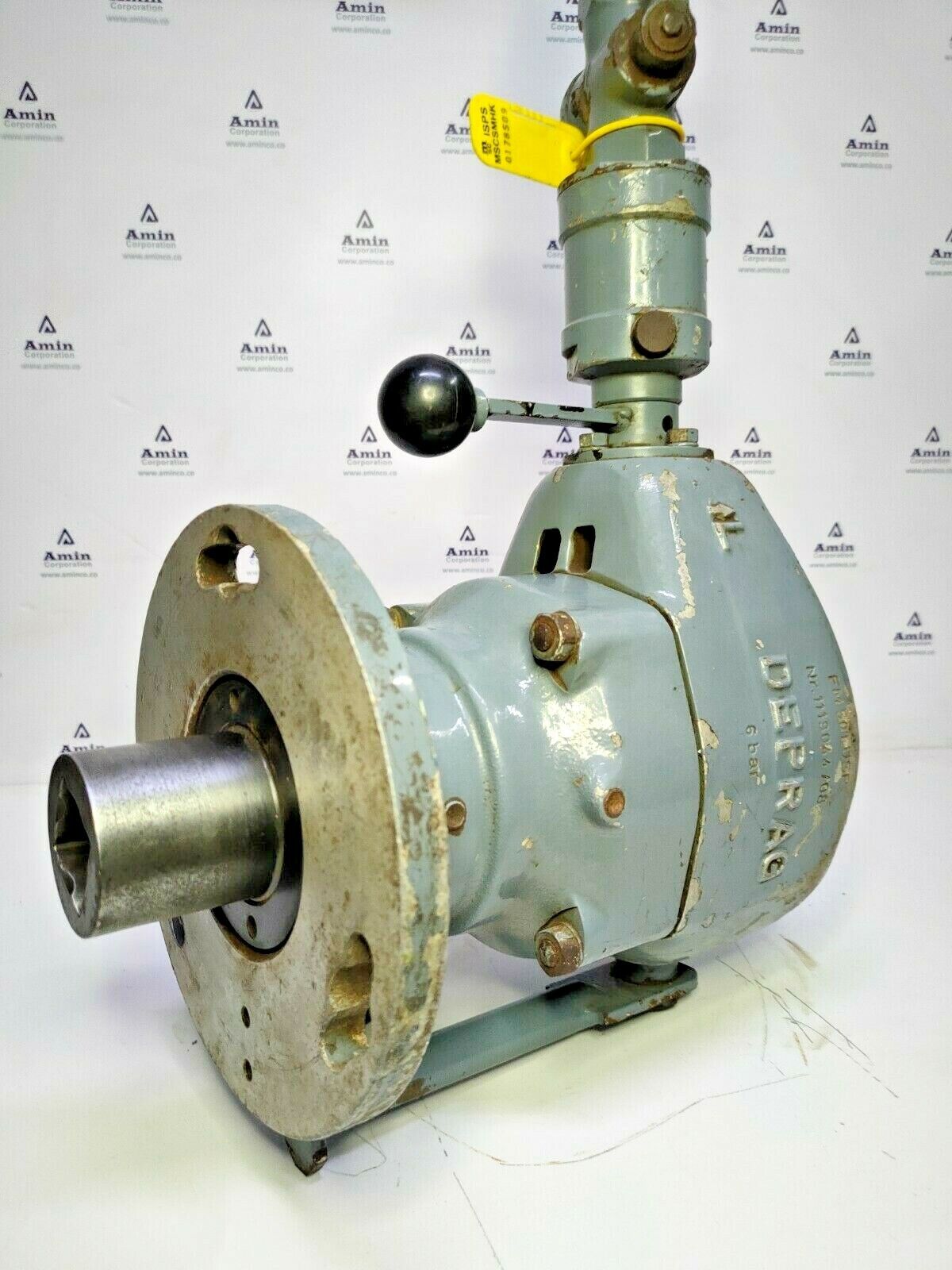 DEPRAG FM 50 LUSP Power line Air motor with hand lever valve - TESTED