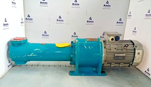 Leistritz L3MF-060/096 Triple screw pump with 4/4.8 kW 50/60 hz motor - NEW 2018