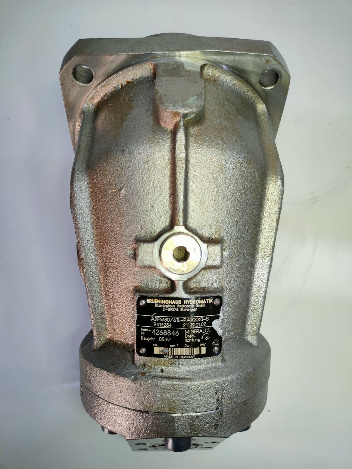 Brueninghaus Hydromatik A2FM80/61L-PAXXX0-S Hydraulic Axial Piston Motor - NEW