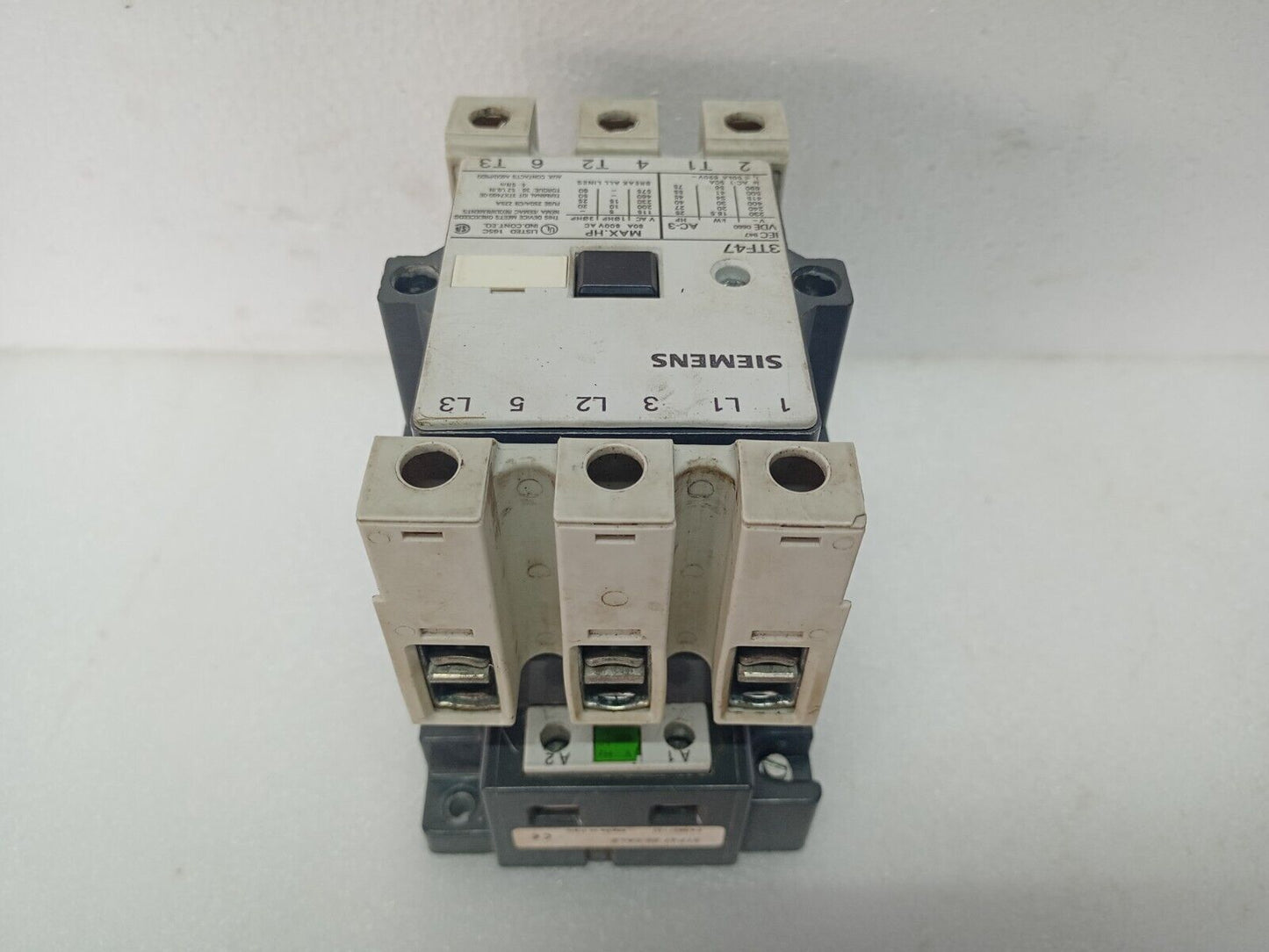 Siemens 3TF47 22-0AL2 Contactor 80A 600V AC