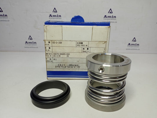 Nippon pillar CGU70-DAQ00-35 Mechanical seal size: 35mm, US-2-35R Mechanical sea