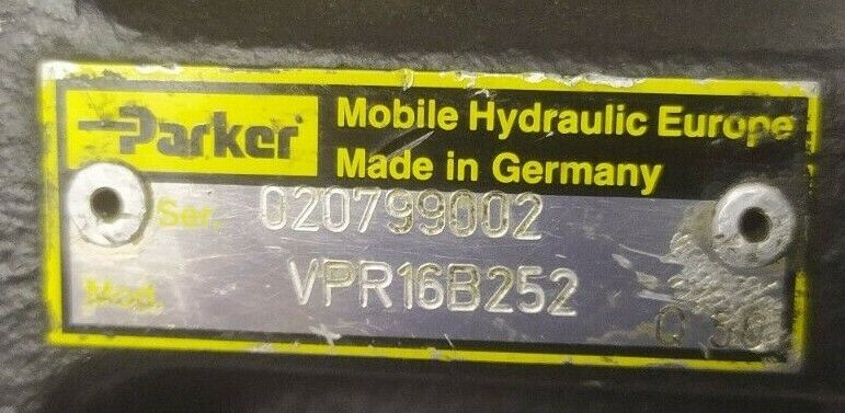 Parker VPR16B252 Relief valve - NEW