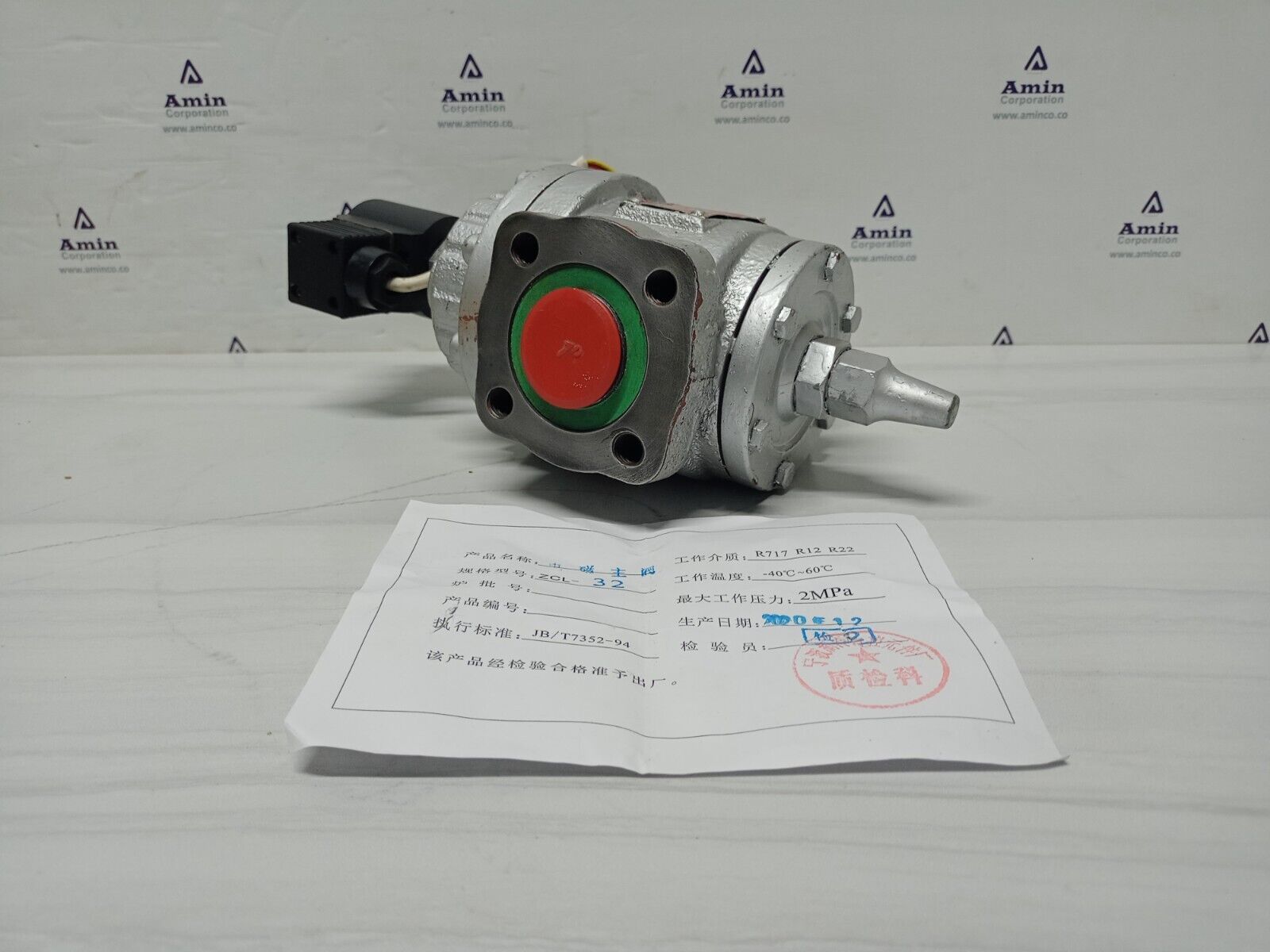 NZ ZCL-32YB Solenoid operated valve - NEW