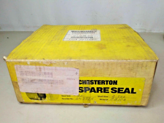 Chesterton 123-1-20 SPK CB/CR Spare Seal Kit - NEW