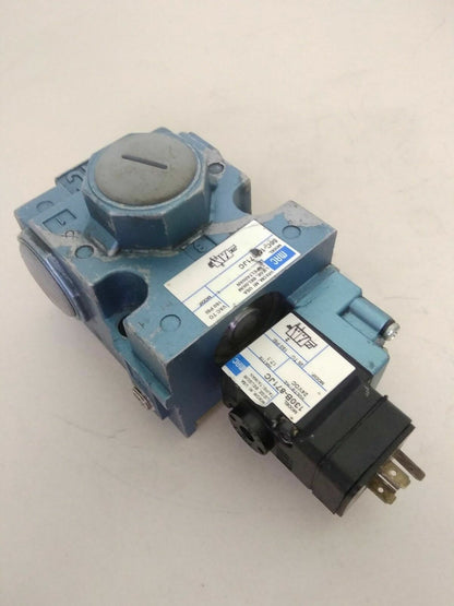 MAC 56 Series 56C-18-871JC 3 Way Solenoid Valve 3/4" with 130B-871JC 24V DC