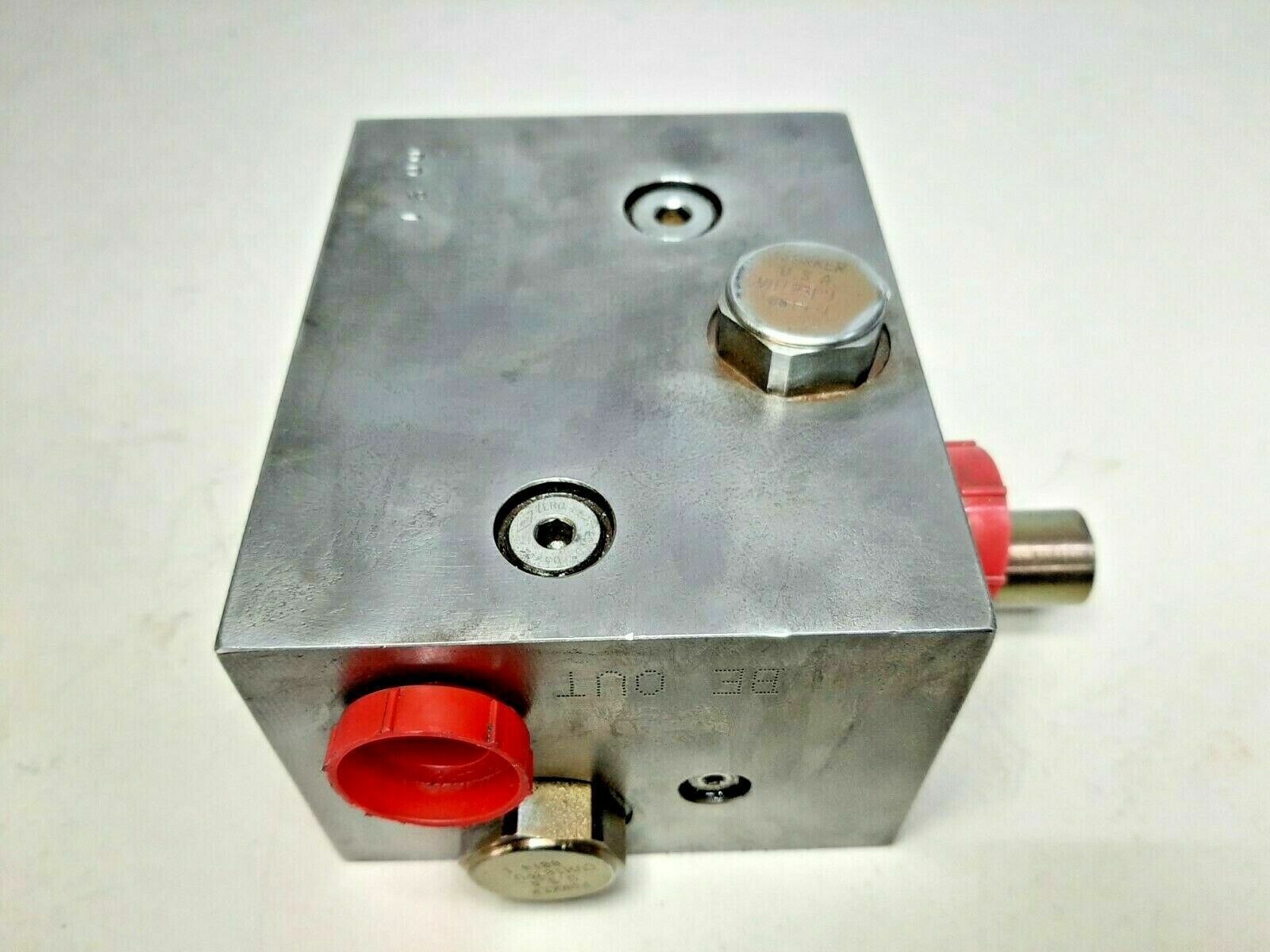 Hydraulic valve block assembly TAD PR1CV80 222367 -NEW