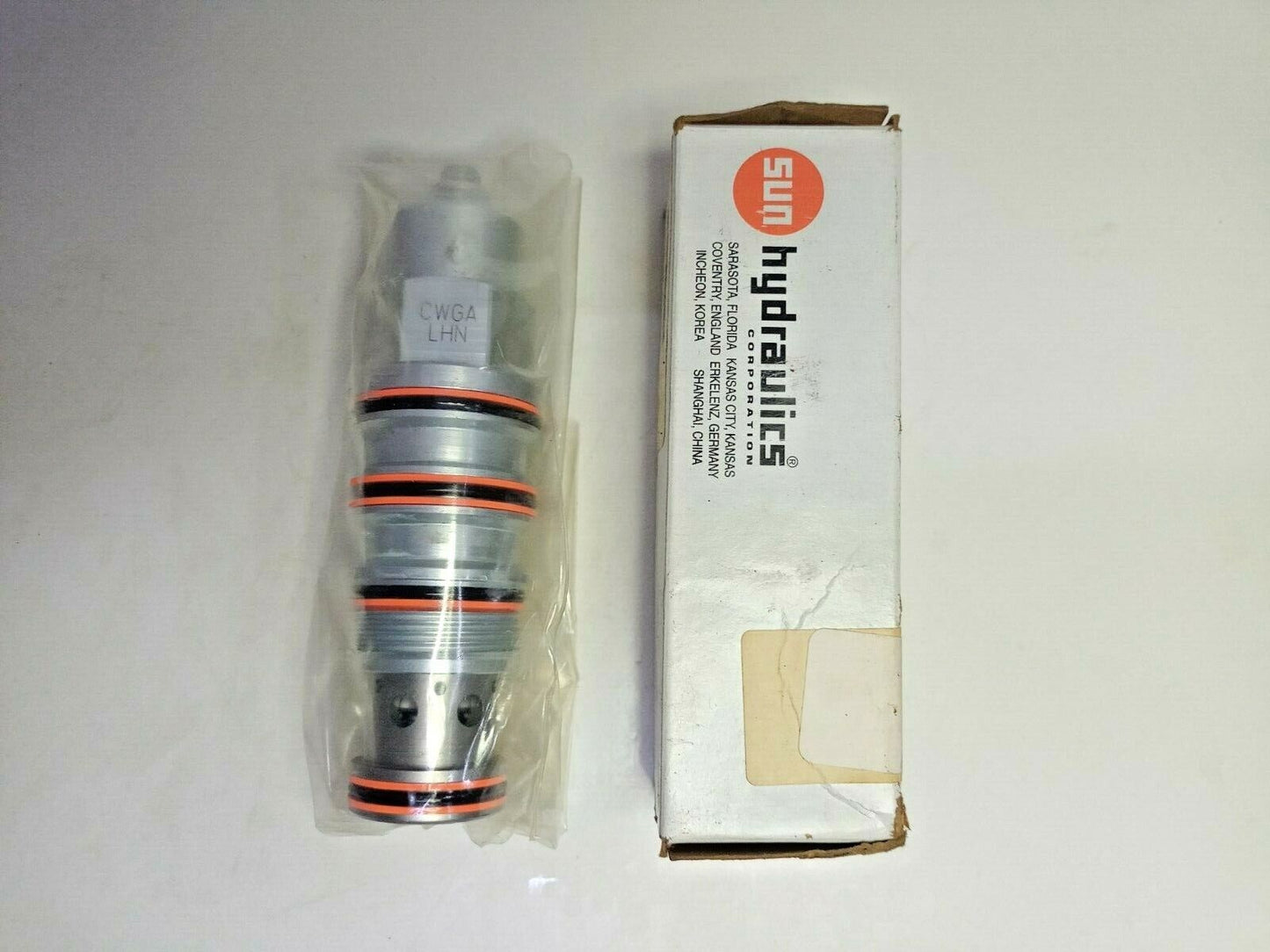 Sun hydraulics CWGA-LHN Counterbalance valve 3:1 pilot ratio CWGALHN - NEW