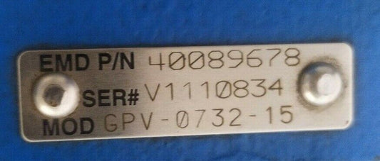 Viking Pump GPV-0732-15 Fuel pump EMD P/N: 40089678 - NEW SURPLUS