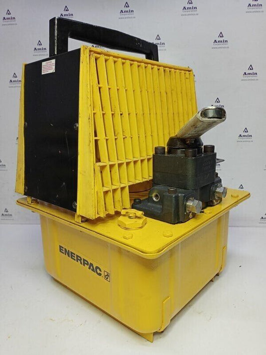 Enerpac PAM-1042 Air hydraulic pump 4/3 manual valve, 700bar/10,000psi - TESTED