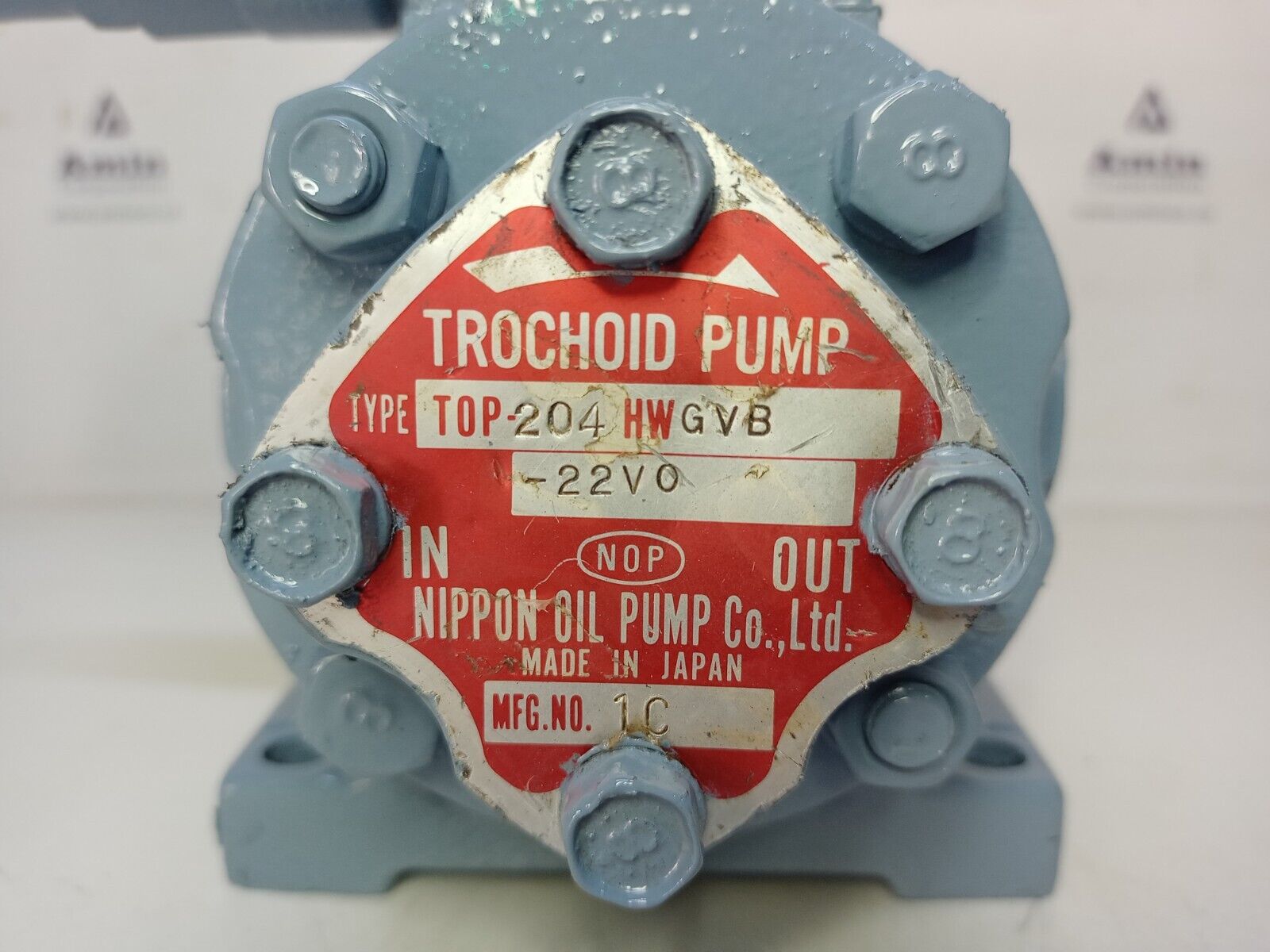 Nippon Oil Pump TOP-204HWGVB Trochoid Pump - NEW FREE SHIPPING