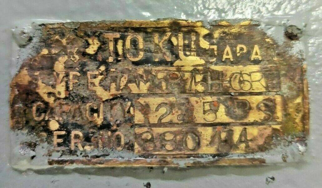 TOKU 1AM 2.5 PS JAPAN Air Motor-TESTED